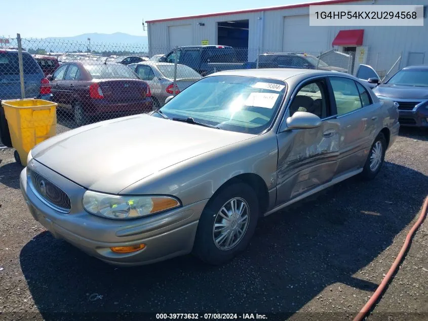 2002 Buick Lesabre Custom VIN: 1G4HP54KX2U294568 Lot: 39773632