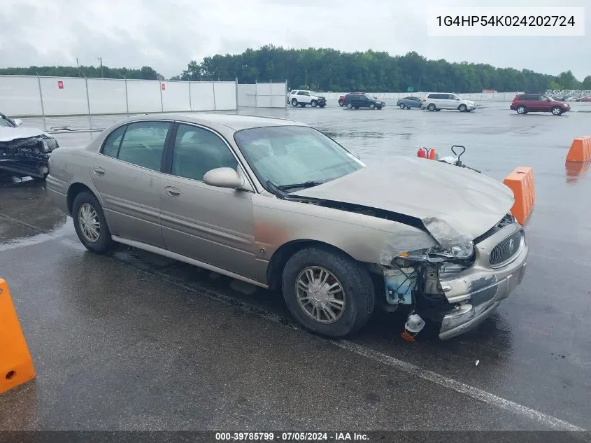 2002 Buick Lesabre Custom VIN: 1G4HP54K024202724 Lot: 39785799