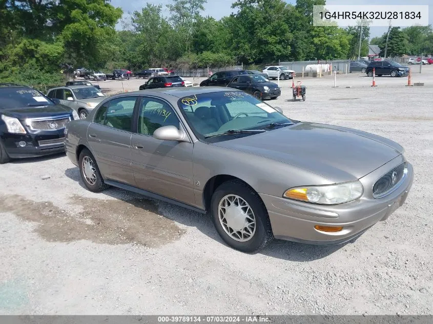 1G4HR54K32U281834 2002 Buick Lesabre Limited