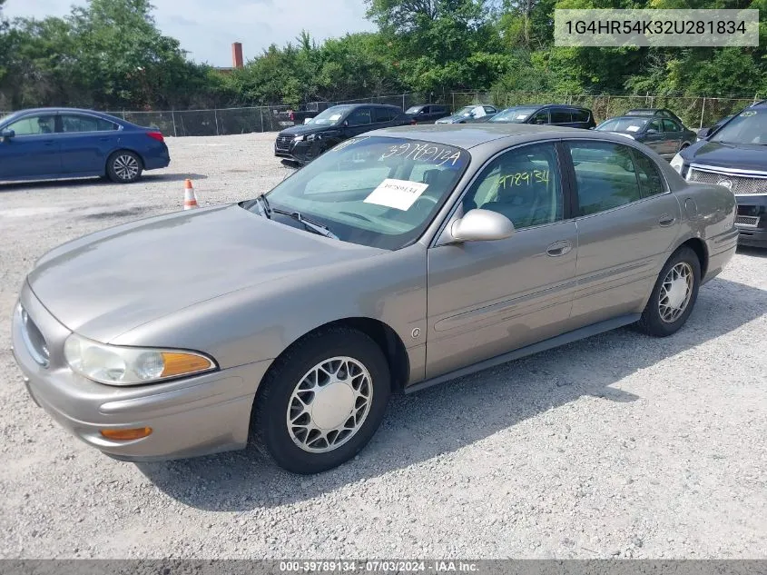 1G4HR54K32U281834 2002 Buick Lesabre Limited