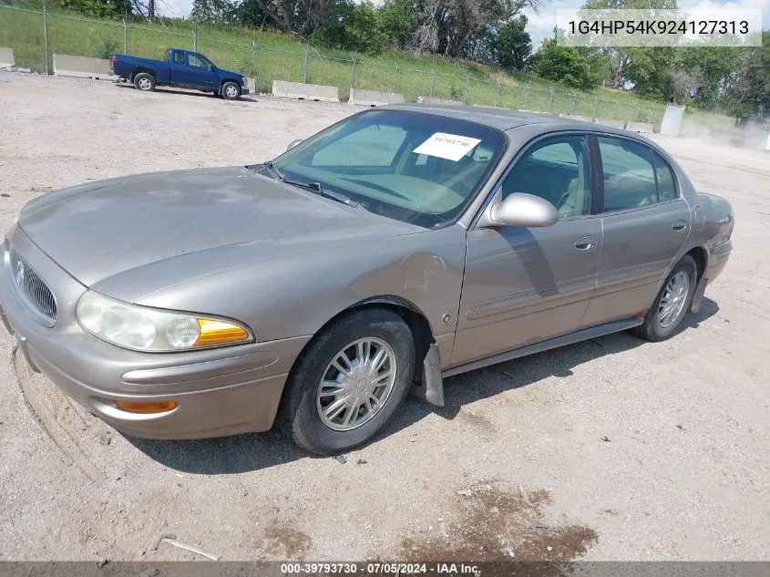 2002 Buick Lesabre Custom VIN: 1G4HP54K924127313 Lot: 39793730