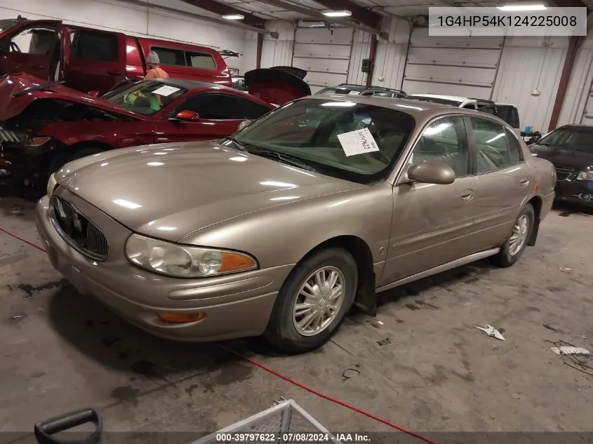 2002 Buick Lesabre Custom VIN: 1G4HP54K124225008 Lot: 39797622