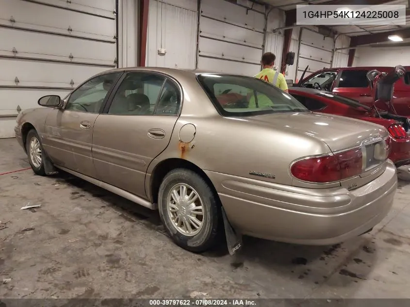 2002 Buick Lesabre Custom VIN: 1G4HP54K124225008 Lot: 39797622