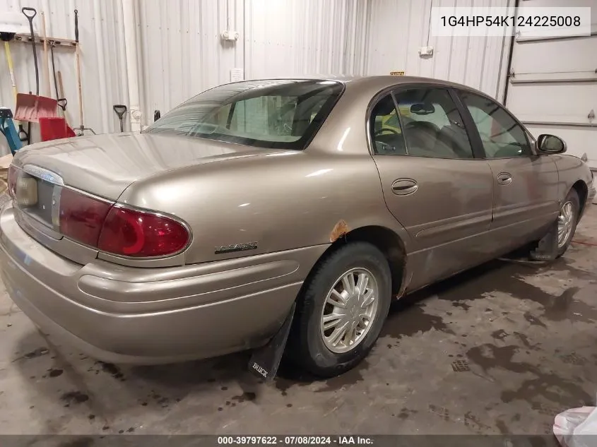 2002 Buick Lesabre Custom VIN: 1G4HP54K124225008 Lot: 39797622