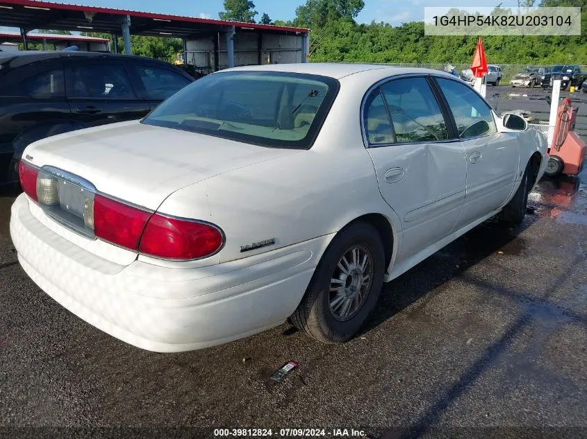 1G4HP54K82U203104 2002 Buick Lesabre Custom