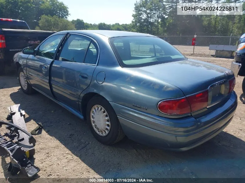 2002 Buick Lesabre Custom VIN: 1G4HP54K024225811 Lot: 39814003