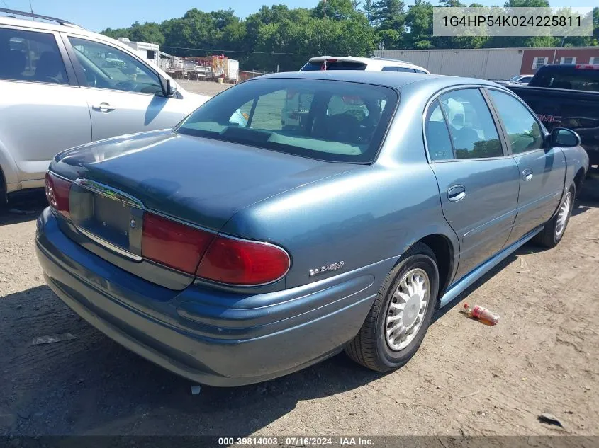 2002 Buick Lesabre Custom VIN: 1G4HP54K024225811 Lot: 39814003