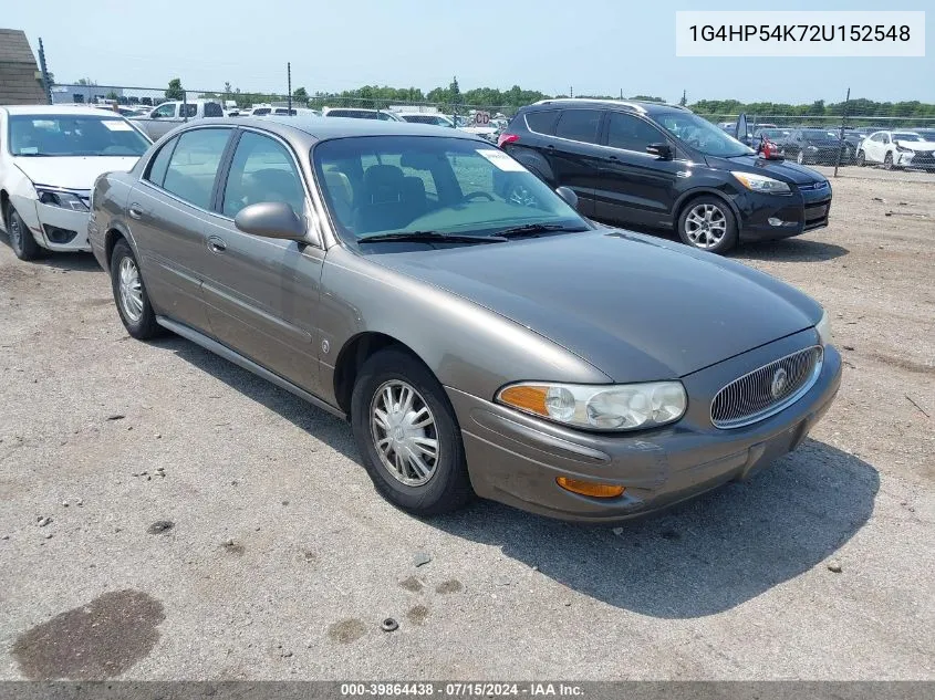 2002 Buick Lesabre Custom VIN: 1G4HP54K72U152548 Lot: 39864438