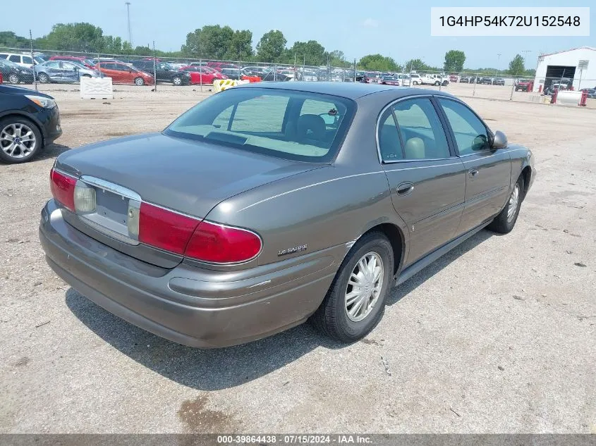 1G4HP54K72U152548 2002 Buick Lesabre Custom