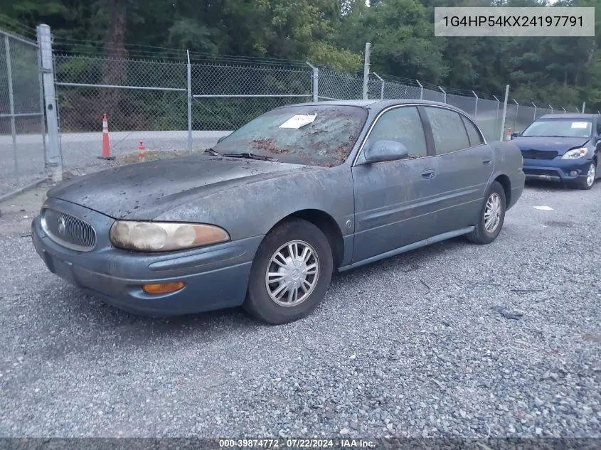 2002 Buick Lesabre Custom VIN: 1G4HP54KX24197791 Lot: 39874772