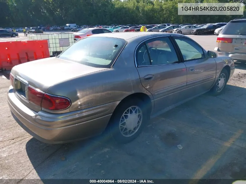 1G4HR54K82U205820 2002 Buick Lesabre Limited