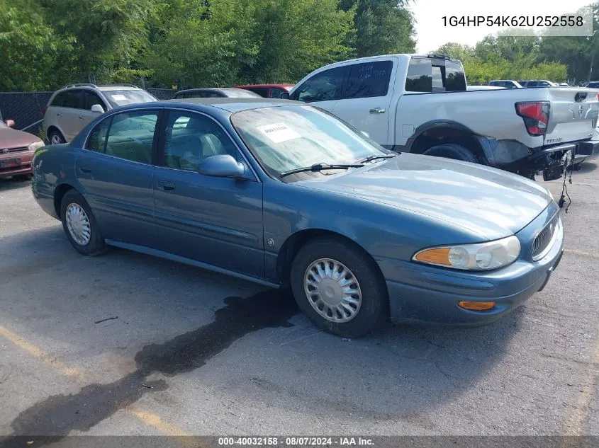 2002 Buick Lesabre Custom VIN: 1G4HP54K62U252558 Lot: 40032158