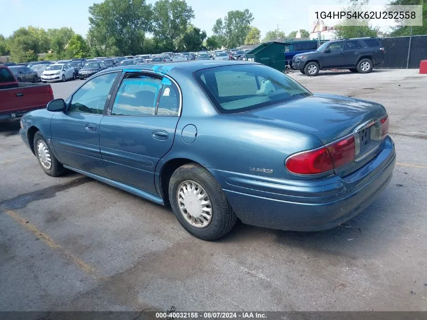 1G4HP54K62U252558 2002 Buick Lesabre Custom