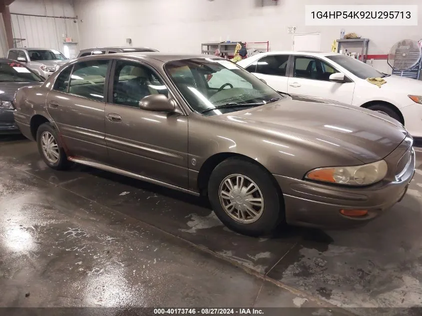 1G4HP54K92U295713 2002 Buick Lesabre Custom