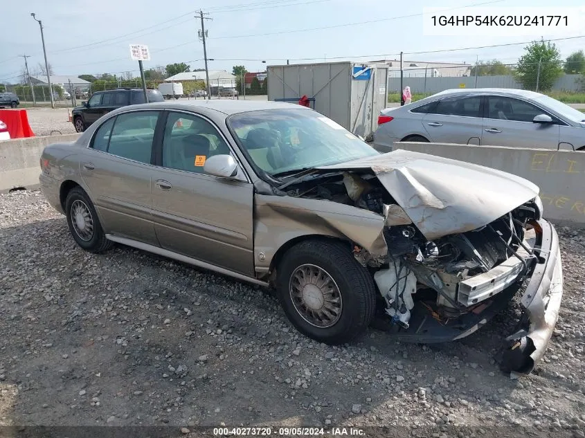 1G4HP54K62U241771 2002 Buick Lesabre Custom