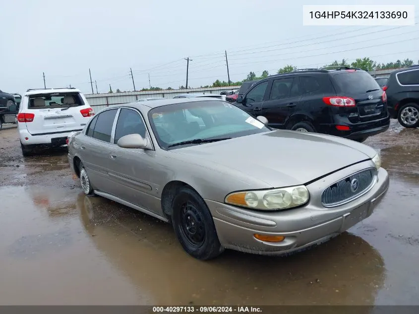 2002 Buick Lesabre Custom VIN: 1G4HP54K324133690 Lot: 40297133