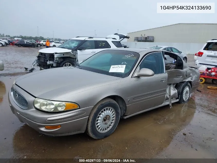 2002 Buick Lesabre Custom VIN: 1G4HP54K324133690 Lot: 40297133