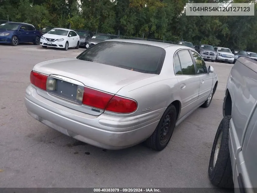 2002 Buick Lesabre Limited VIN: 1G4HR54K12U127123 Lot: 40383079