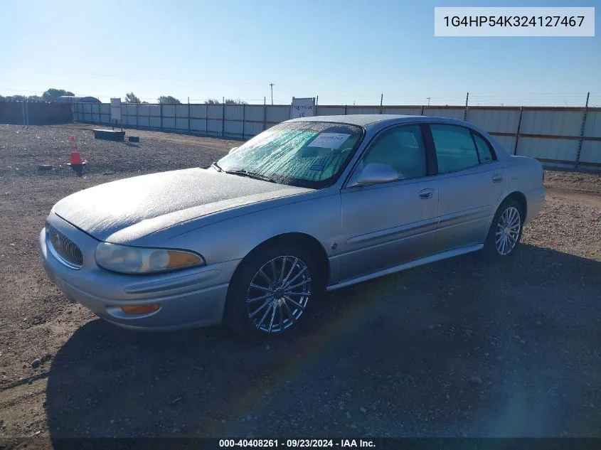 2002 Buick Lesabre Custom VIN: 1G4HP54K324127467 Lot: 40408261