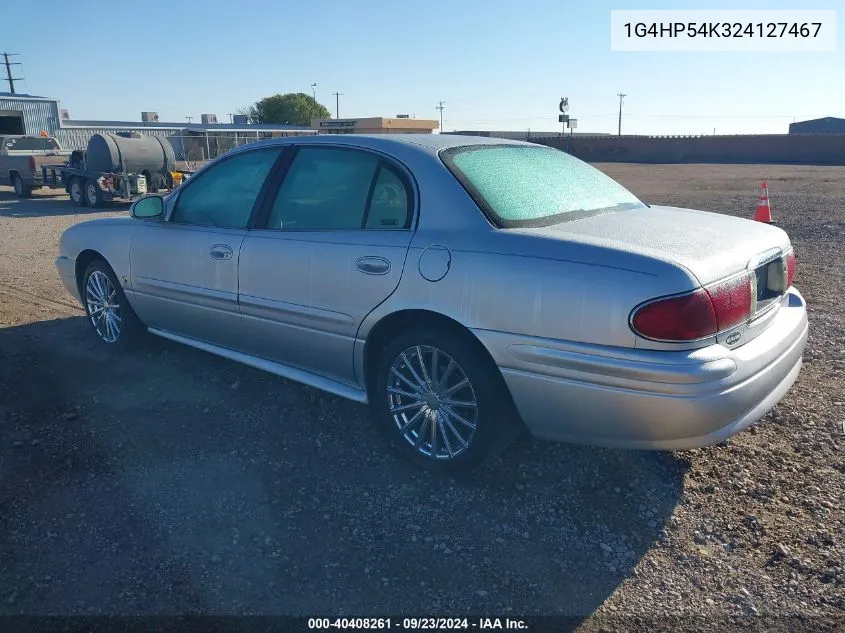 2002 Buick Lesabre Custom VIN: 1G4HP54K324127467 Lot: 40408261