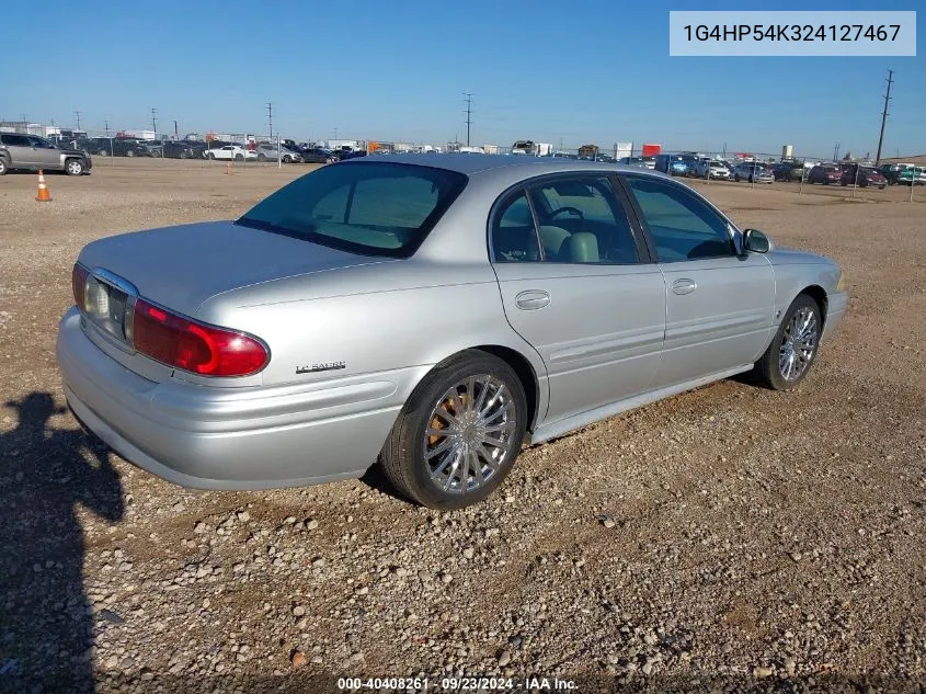 1G4HP54K324127467 2002 Buick Lesabre Custom