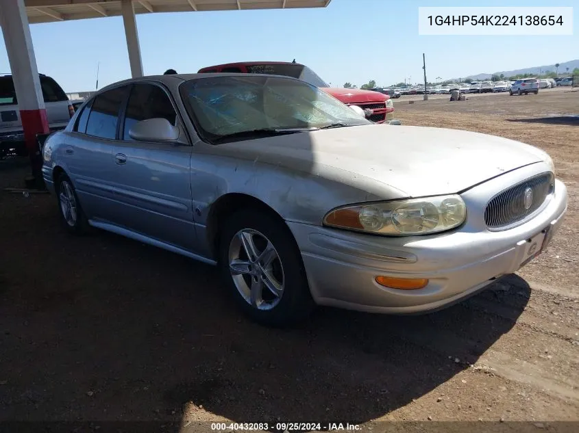 2002 Buick Lesabre Custom VIN: 1G4HP54K224138654 Lot: 40432083