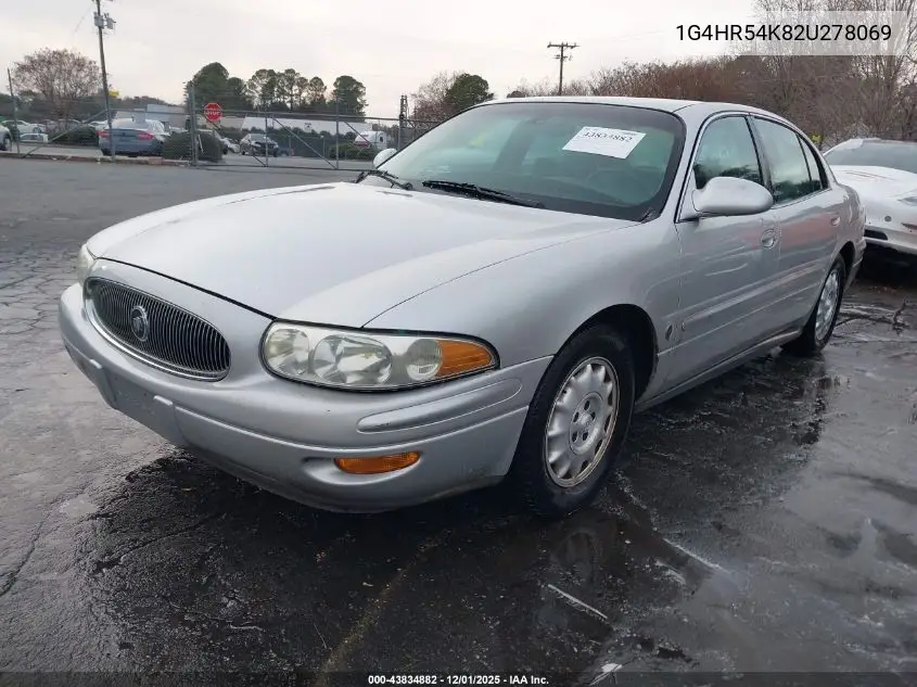 1G4HR54K82U278069 2002 Buick Lesabre Limited
