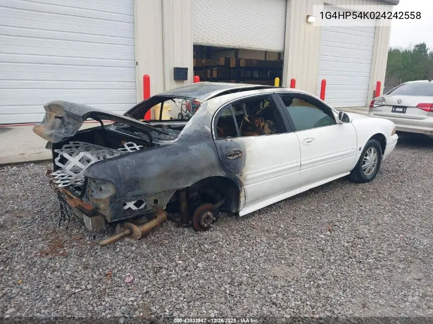 1G4HP54K024242558 2002 Buick Lesabre Custom