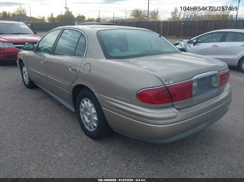 1G4HR54K72U257469 2002 Buick Lesabre Limited