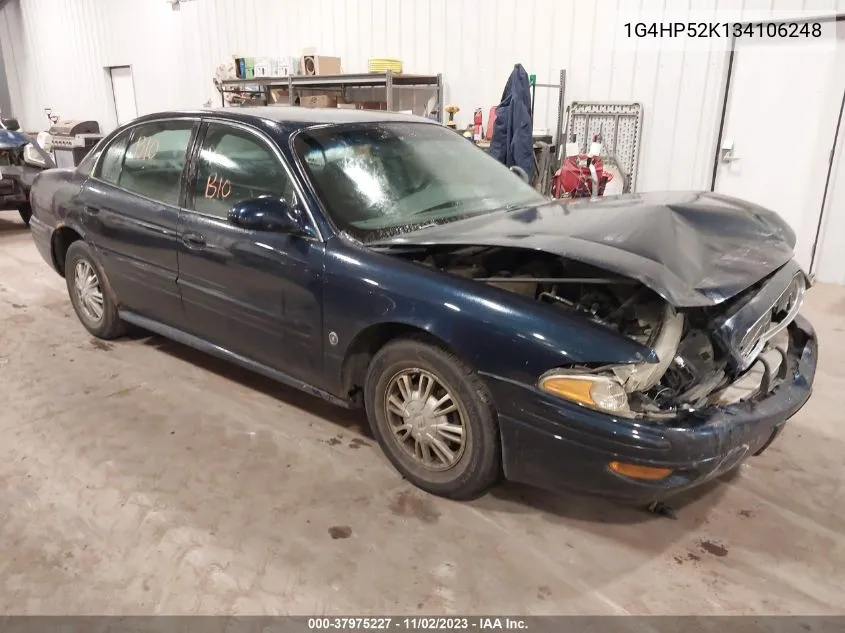 2003 Buick Lesabre Custom VIN: 1G4HP52K134106248 Lot: 37975227