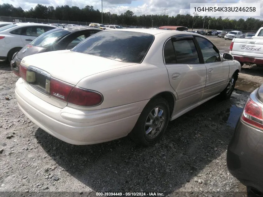 2003 Buick Lesabre Limited VIN: 1G4HR54K33U246258 Lot: 39394449