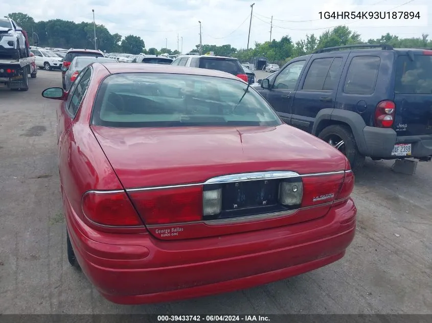 2003 Buick Lesabre Limited VIN: 1G4HR54K93U187894 Lot: 39433742