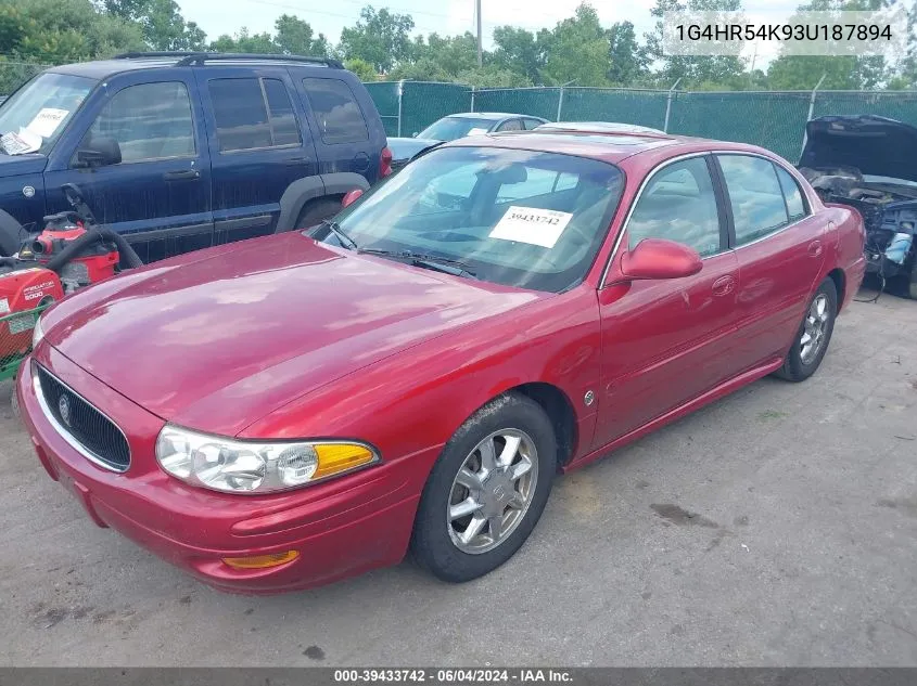 2003 Buick Lesabre Limited VIN: 1G4HR54K93U187894 Lot: 39433742