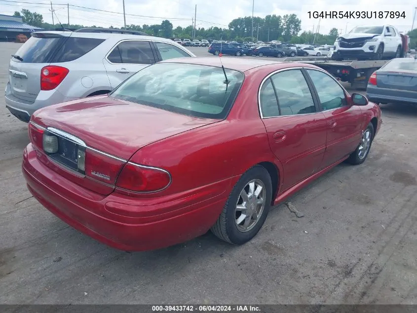 2003 Buick Lesabre Limited VIN: 1G4HR54K93U187894 Lot: 39433742