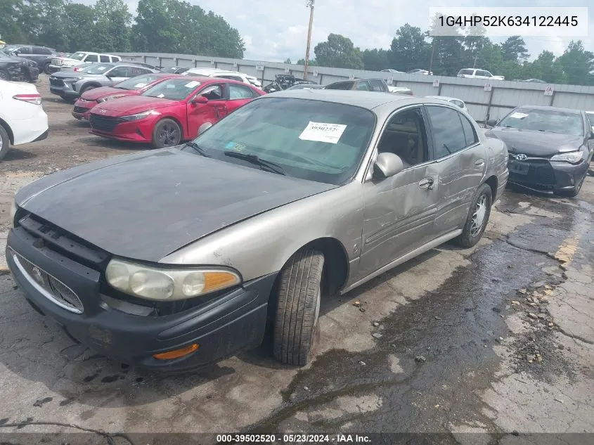 2003 Buick Lesabre Custom VIN: 1G4HP52K634122445 Lot: 39502520