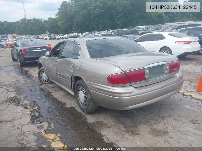 1G4HP52K634122445 2003 Buick Lesabre Custom