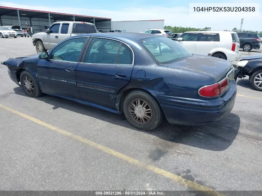 2003 Buick Lesabre Custom VIN: 1G4HP52K53U204358 Lot: 39521296