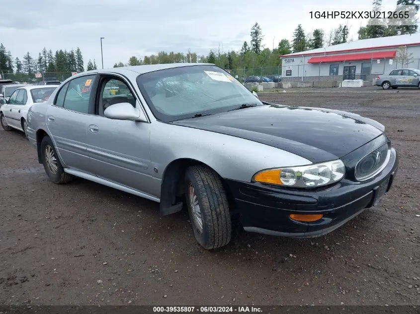 2003 Buick Lesabre Custom VIN: 1G4HP52KX3U212665 Lot: 39535807