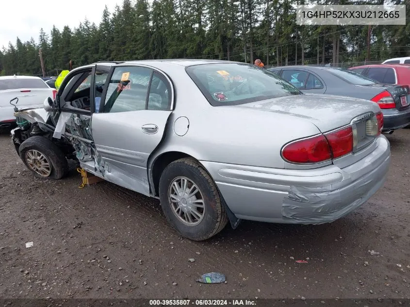 2003 Buick Lesabre Custom VIN: 1G4HP52KX3U212665 Lot: 39535807