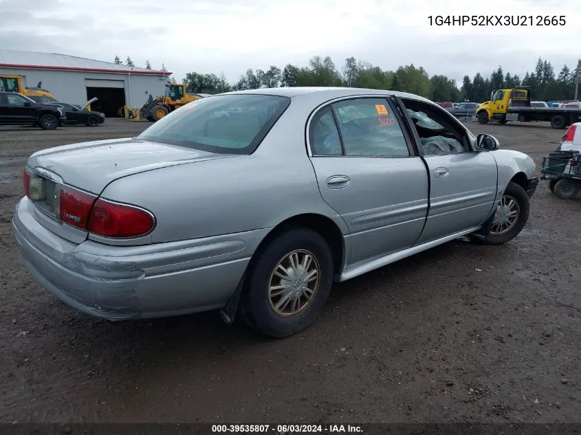 2003 Buick Lesabre Custom VIN: 1G4HP52KX3U212665 Lot: 39535807