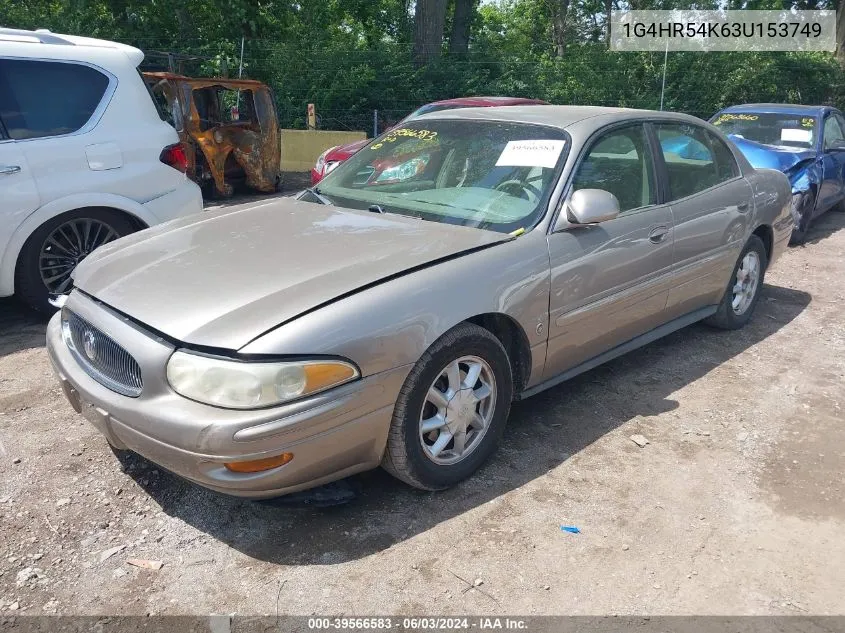 2003 Buick Lesabre Limited VIN: 1G4HR54K63U153749 Lot: 39566583