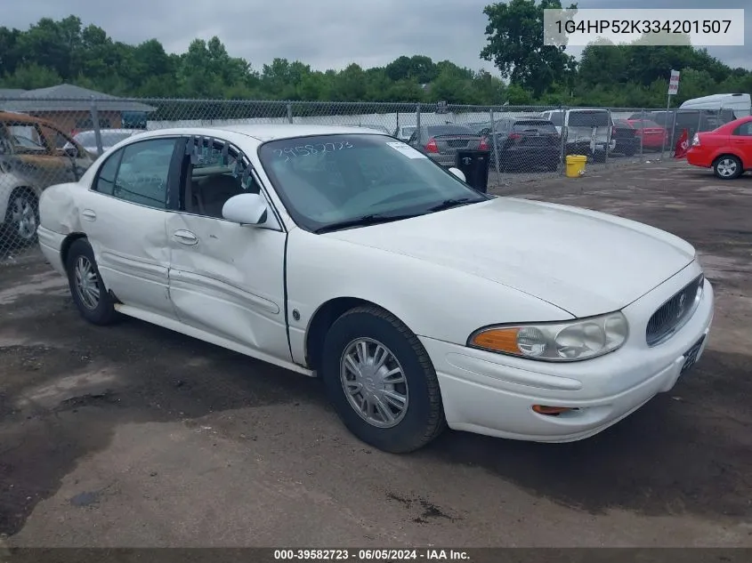 2003 Buick Lesabre Custom VIN: 1G4HP52K334201507 Lot: 39582723