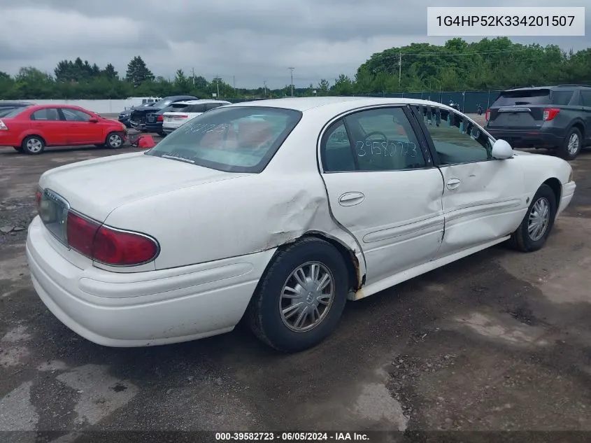 2003 Buick Lesabre Custom VIN: 1G4HP52K334201507 Lot: 39582723