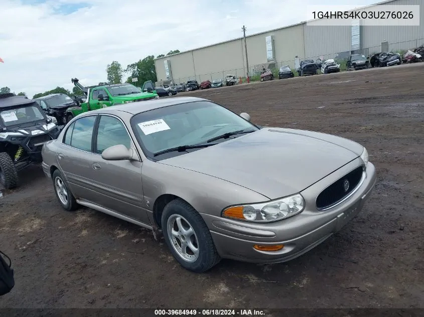 2003 Buick Lesabre Limited VIN: 1G4HR54KO3U276026 Lot: 39684949