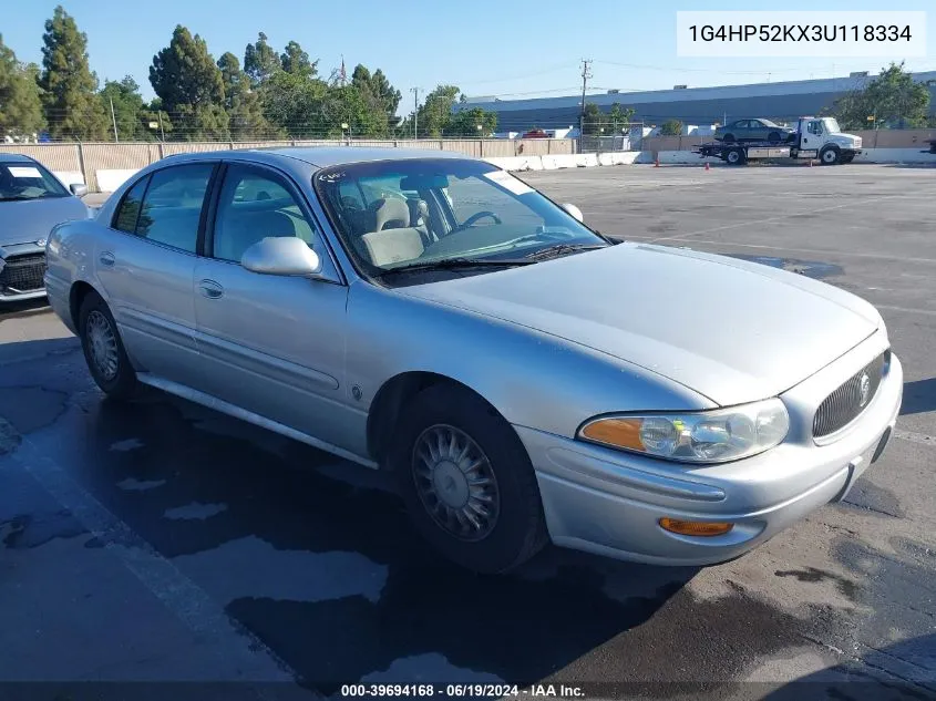 2003 Buick Lesabre Custom VIN: 1G4HP52KX3U118334 Lot: 39694168