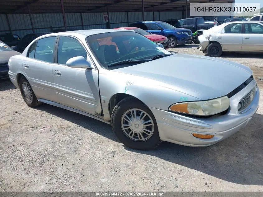 2003 Buick Lesabre Custom VIN: 1G4HP52KX3U110637 Lot: 39760472