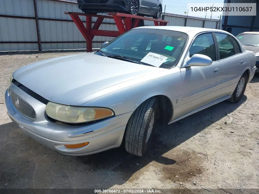 2003 Buick Lesabre Custom VIN: 1G4HP52KX3U110637 Lot: 39760472