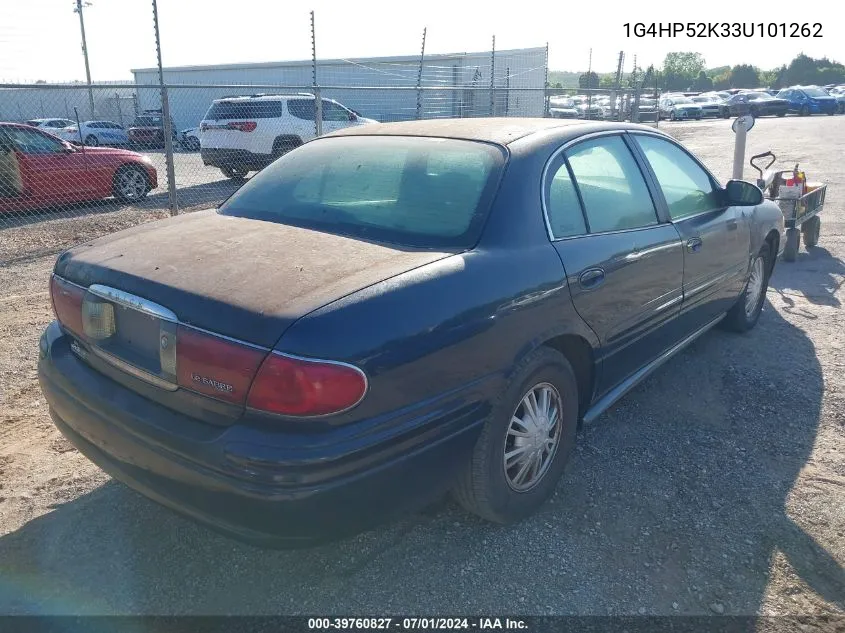 2003 Buick Lesabre Custom VIN: 1G4HP52K33U101262 Lot: 39760827