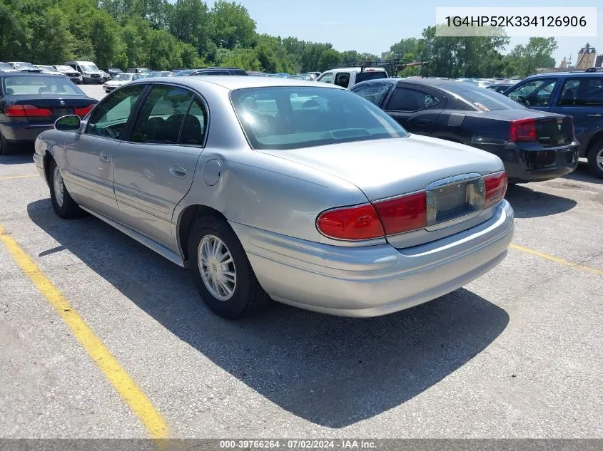 1G4HP52K334126906 2003 Buick Lesabre Custom