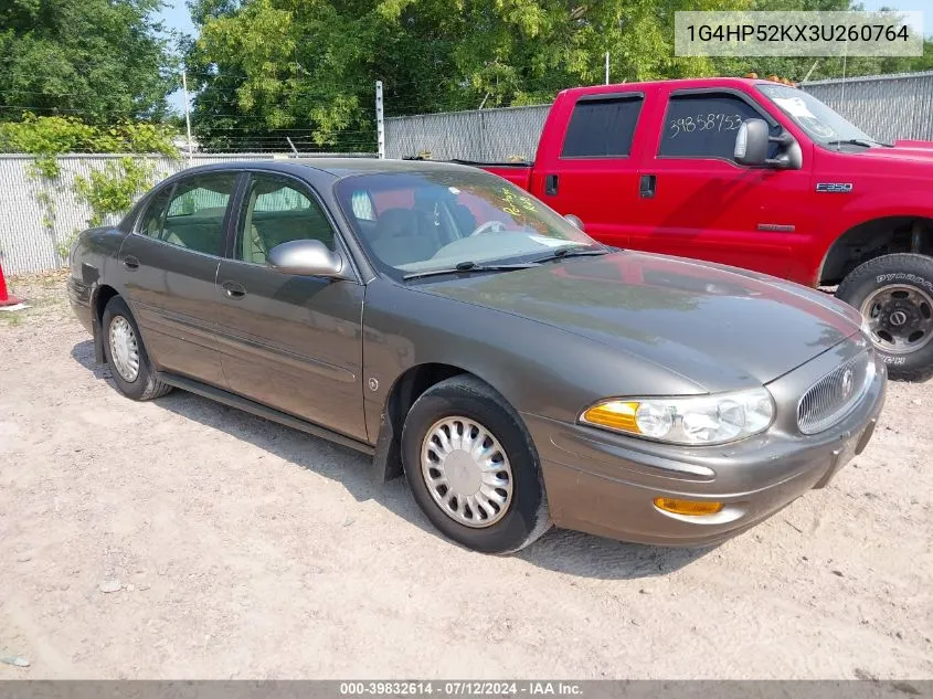 2003 Buick Lesabre Custom VIN: 1G4HP52KX3U260764 Lot: 39832614